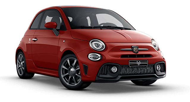 Abarth 595 Hot Hatch in red