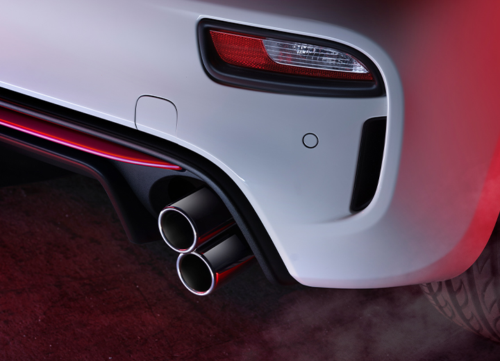 Monza abarth store exhaust